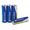 46309 Pila zinc-carb—n tama–o AA, blister con 4 pzas, volteck ZI-AA