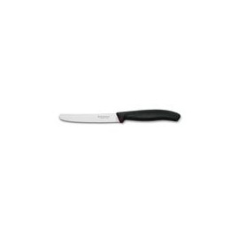 CUCHILLO SWISS CLASSIC PARA TOMATES DENTADO, 11cm, NEGRO      6.7833