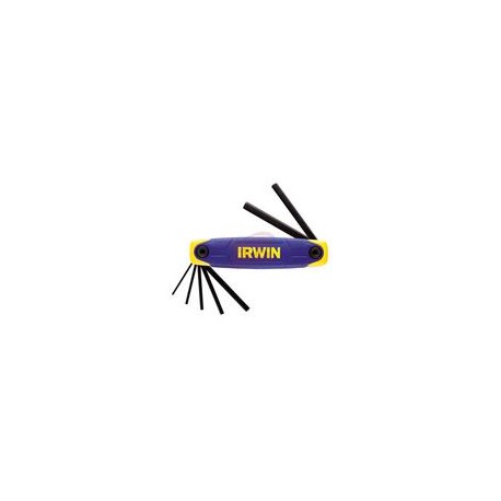 Jgo Tipo Llave Hex Sae Larga 9Pcs iw10763