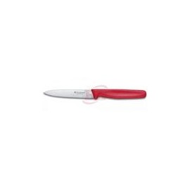 Cuchillo Para Cocina 10 Cm, Mango Nylon Rojo     5.0701