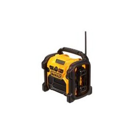 Radio para el lugar de trabajo compacto de DeWalt DCR018 de 18 V/12 V/20 V