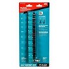 E-01672  Juego de 10 Pzas. de Dados de Impacto de 3/8" y 6 Puntos Impact XPS® SAE con Adaptador de Dado Estándar