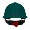1CP210-5M   VERDE  CASCO INFRACAP DE TERMOPLAST   IMPACT  DIELECTRICO  CON SUSP MATRACA 4PTOS