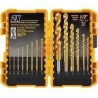 DW1354  SET 14PC BROCAS TITANIUM PUNTA PILOTO