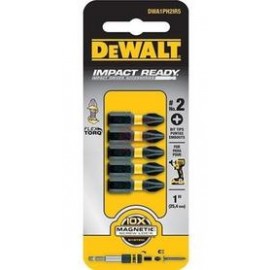 DWA1PH2IR5  5 PUNTAS PHILLIPS IMPACT READY 2X1"