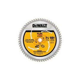 DWAFV3760 DISCO SIERRA CIRCULAR 7 1/4 PULG 60 DIENTES