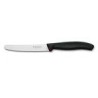 CUCHILLO SWISS CLASSIC PARA TOMATES DENTADO, 11cm, NEGRO      6.7833
