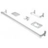 49607 Juego accesorios para ba–o, 5 piezas, Foset Basic A-900