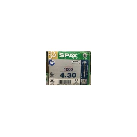 1191010400305   Spax T-Star Plus   Tornillo Spax Para Madera Torx 4.0 X 30 Mm, T20