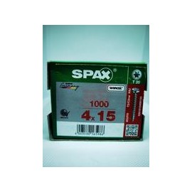 0201010400155  T-Star Plus   Tornillo Spax Para MaderaFijación De Herrajes 4 X 15 Mm. Ca Red T20