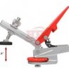 Abrazadera de riel en T horizontal ajuste automático