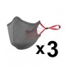 48734231 KIT DE Cubre bocas gris